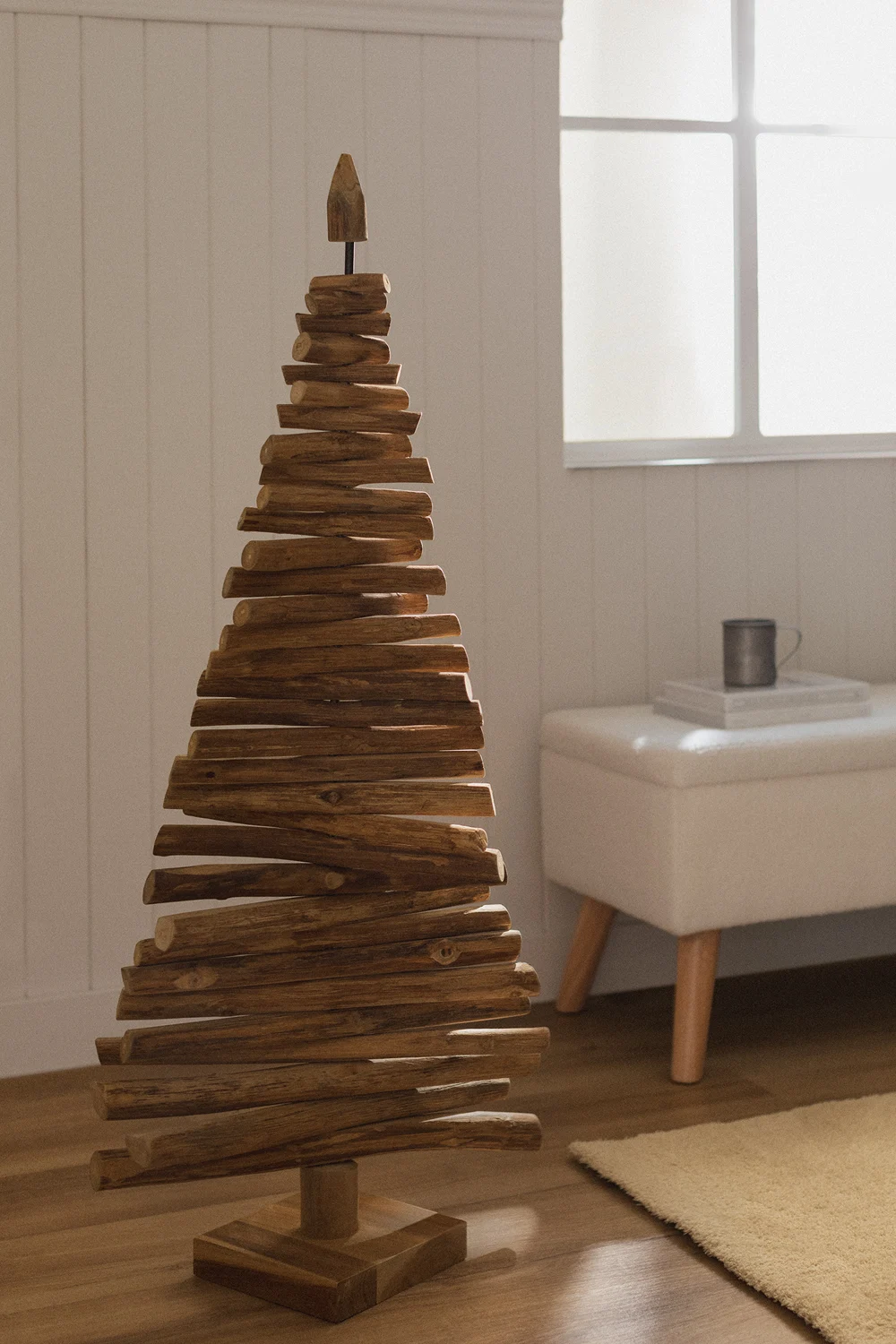 Albero di Natale in legno sostenibile